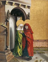 Joachim und Anna am Goldenen Tor, um 1437-40
